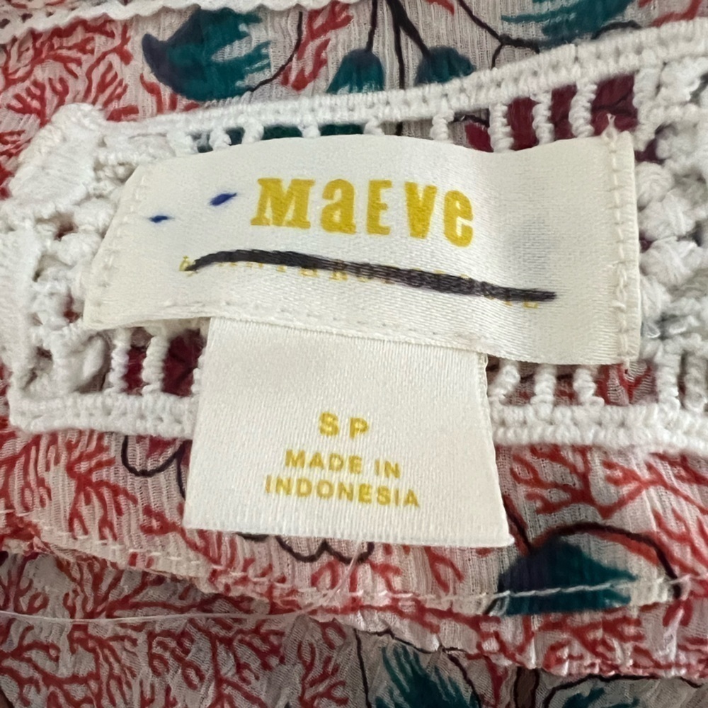 Anthropologie Maeve Adelaide Wrap Dress Small Petite NWOT JB - Picture 7 of 9